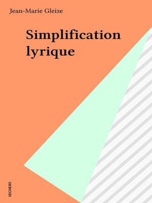 cover image of Simplification lyrique